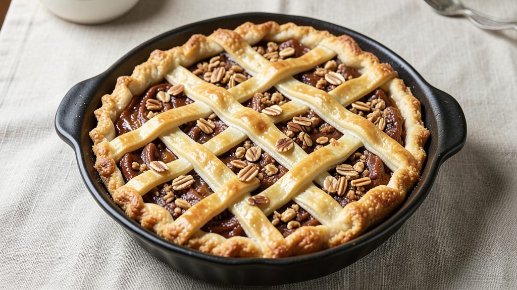 Scarlett Pie Recipe: Southern-Style Spiced Fruit with Pressed Oat Crust