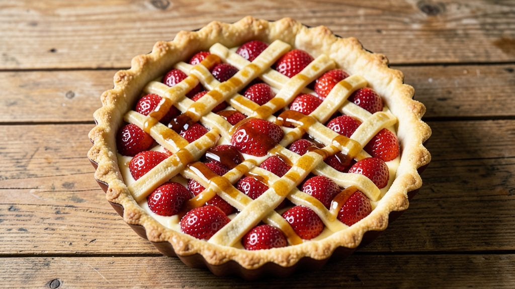 Shoney's Strawberry Pie Copycat Recipe: Molasses-Kissed Crust Over Bursting Fruit Bliss