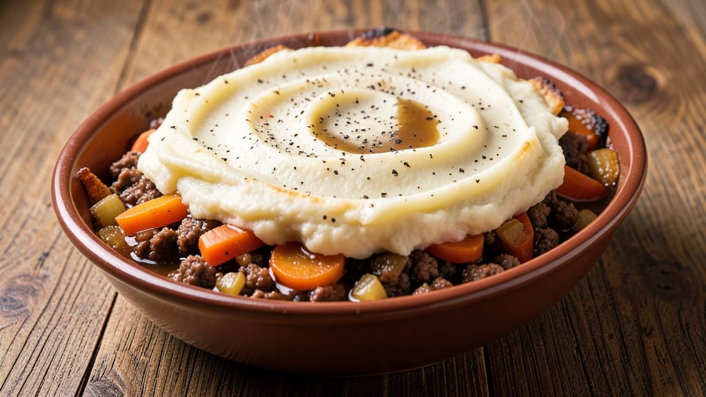Soul Food Shepherd's Pie Recipe: Smoky Beef and Potato Crust Comfort