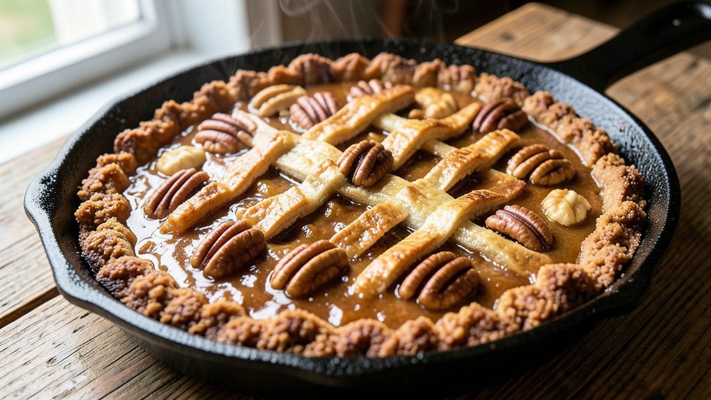 Toll House Pie Recipe Original: Molasses-Kissed Oat Crown Over Classic Fruit Filling
