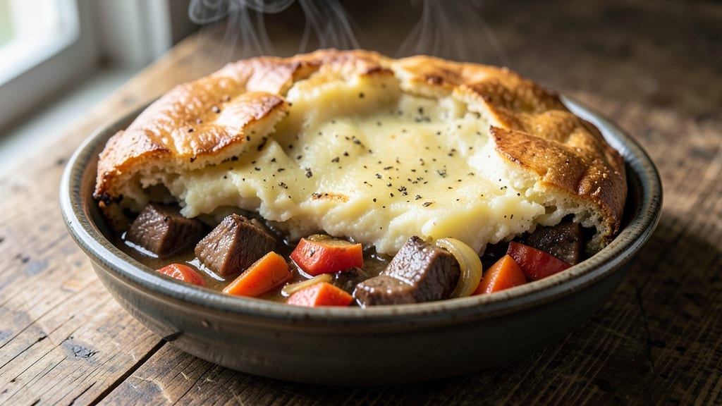 Traditional Cottage Pie Recipe: Savory Beef and Fluffy Mashed Crown
