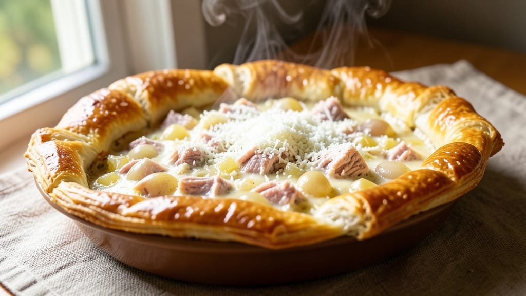 Tuna Pot Pie Recipe: Flaky Crust Hides Creamy Tuna Treasure