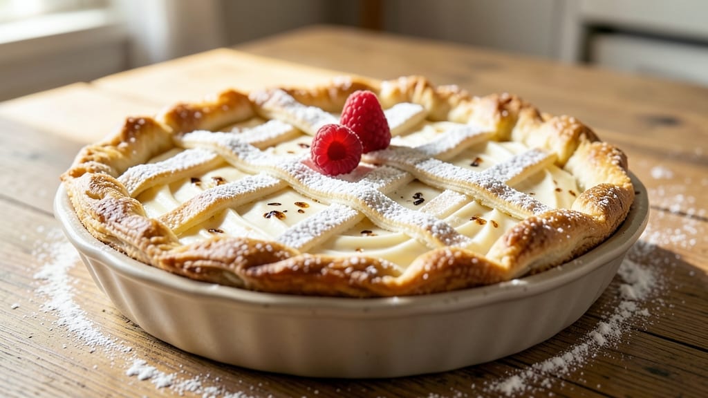 Vanilla Pie Recipe: Silky Custard That Never Cuts Too Soon