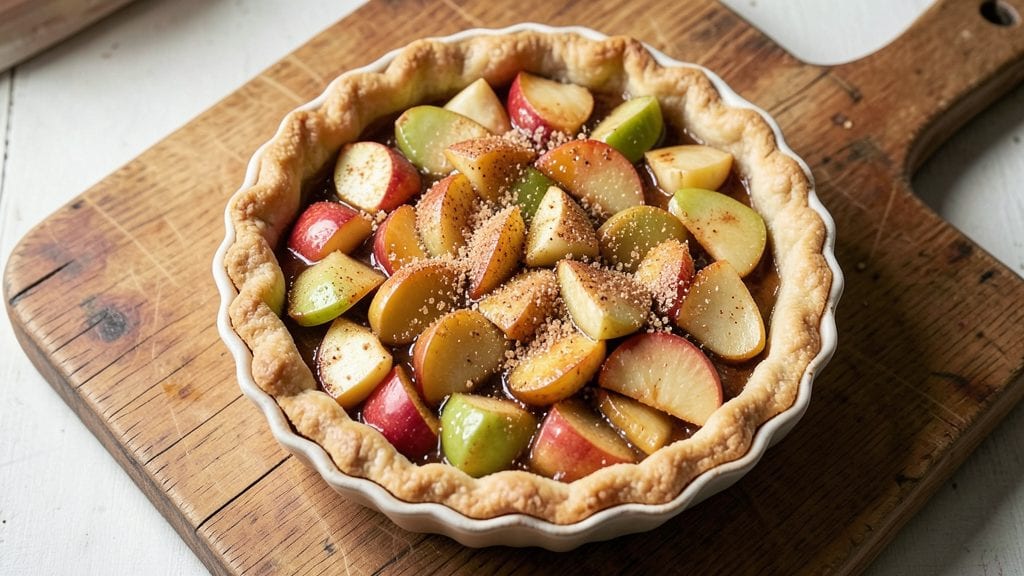 Vintage Betty Crocker Apple Pie Recipe: Spiced Filling and Buttery Lattice Magic